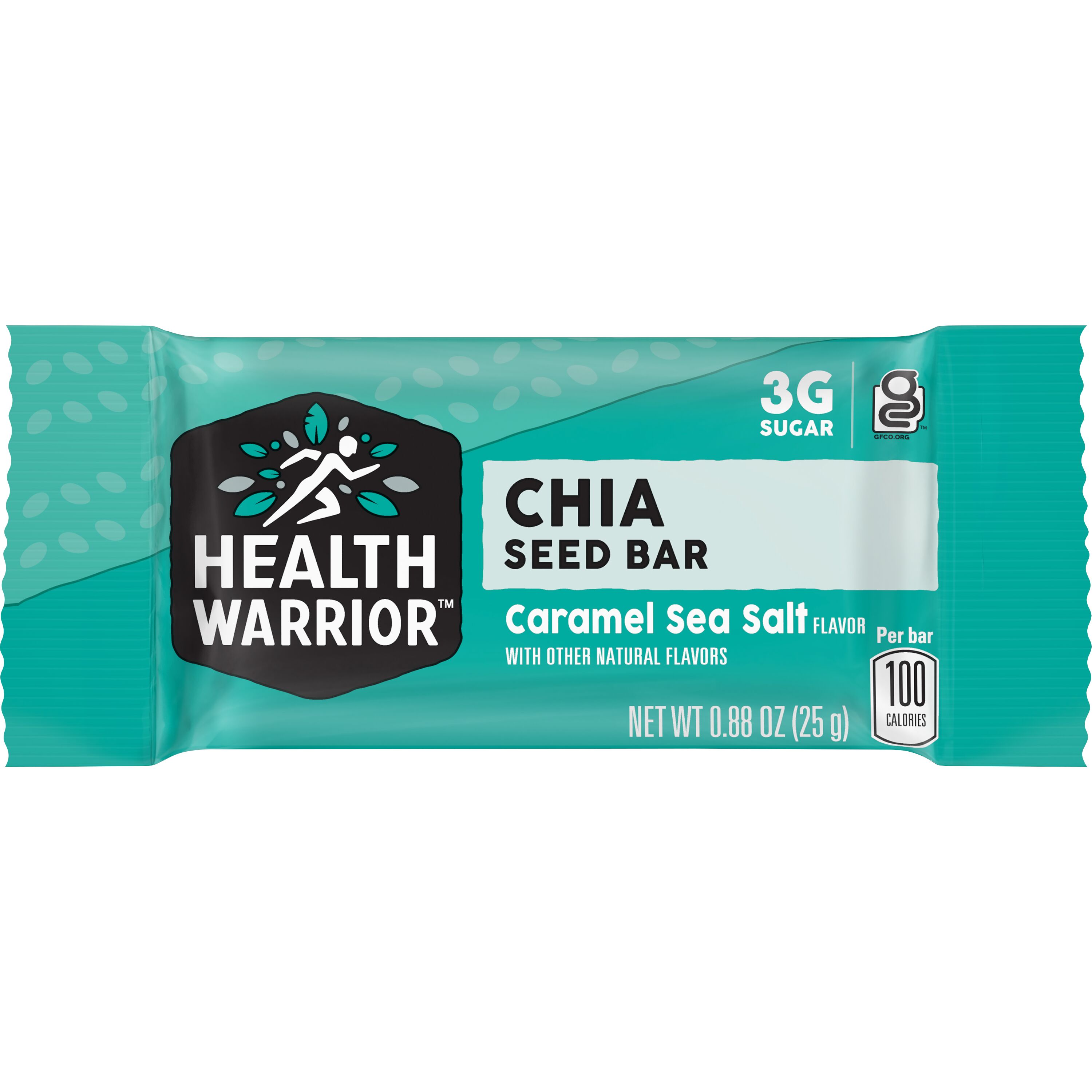 Health Warrior® Caramel Sea Salt Flavored Chia Seed Bar