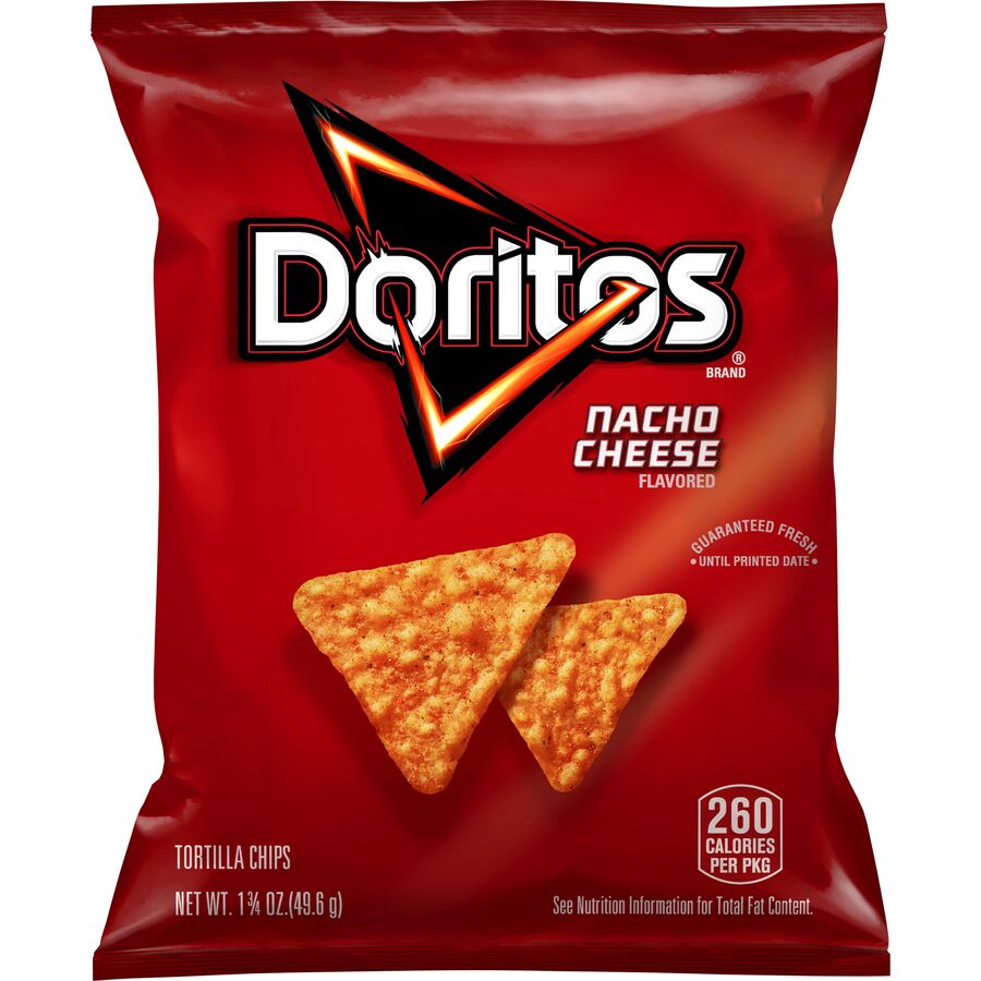 Doritos Nacho Cheese Flavored Tortilla Chips