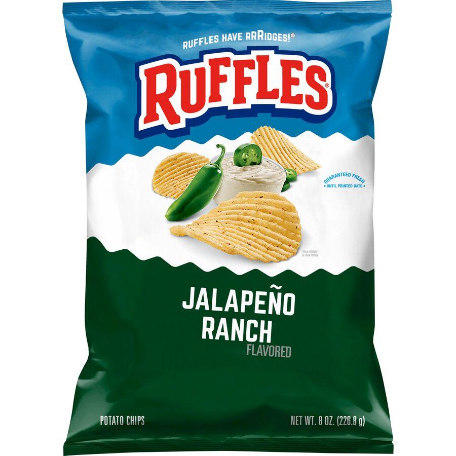 Ruffles Jalapeno Ranch Flavored Potato Chips