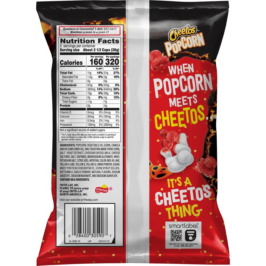 Cheetos® Flamin' Hot® Flavored Popcorn