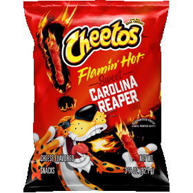 Cheetos Flamin' Hot Sweet Reaper Cheese Flavored Snacks