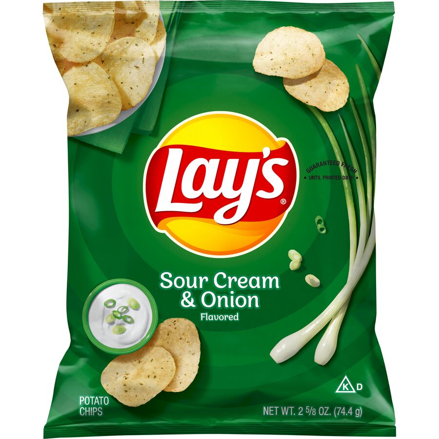 Lay's® Sour Cream & Onion Flavored Potato Chips