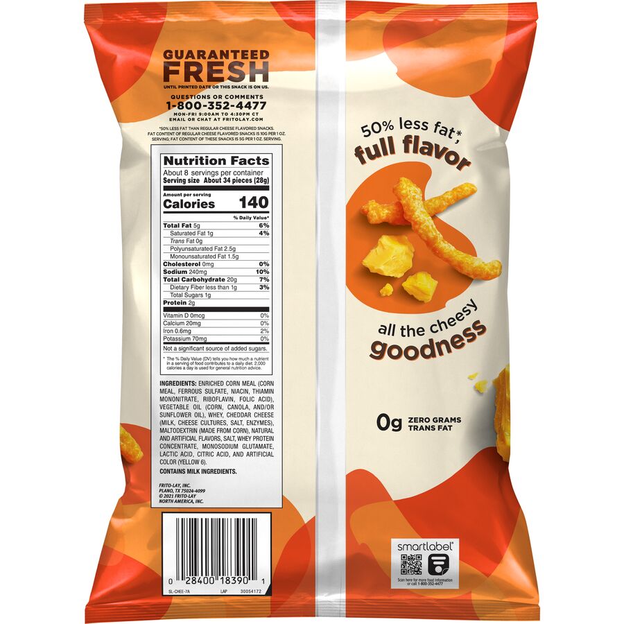 Baked Cheetos Crunchy Cheese Flavored Snacks