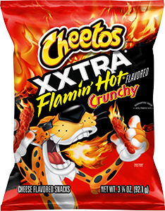 Cheetos® Xxtra Flamin Hot® Crunchy Cheese Flavored Snacks