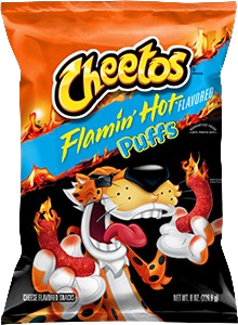 Cheetos® Puffs Flamin' Hot® Cheese Flavored Snacks 