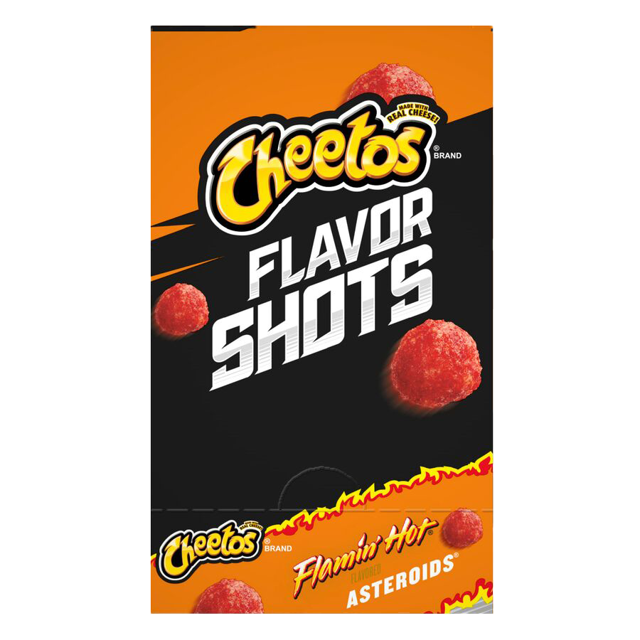 Cheetos® Asteroids® Flamin' Hot® Cheese Flavored Snacks, 6 count