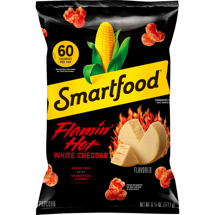 Smartfood® Flamin' Hot® White Cheddar Flavored Popcorn