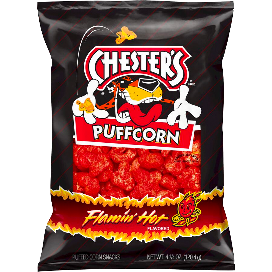 Chester's Puffcorn Flamin' Hot® Flavored Corn Snacks